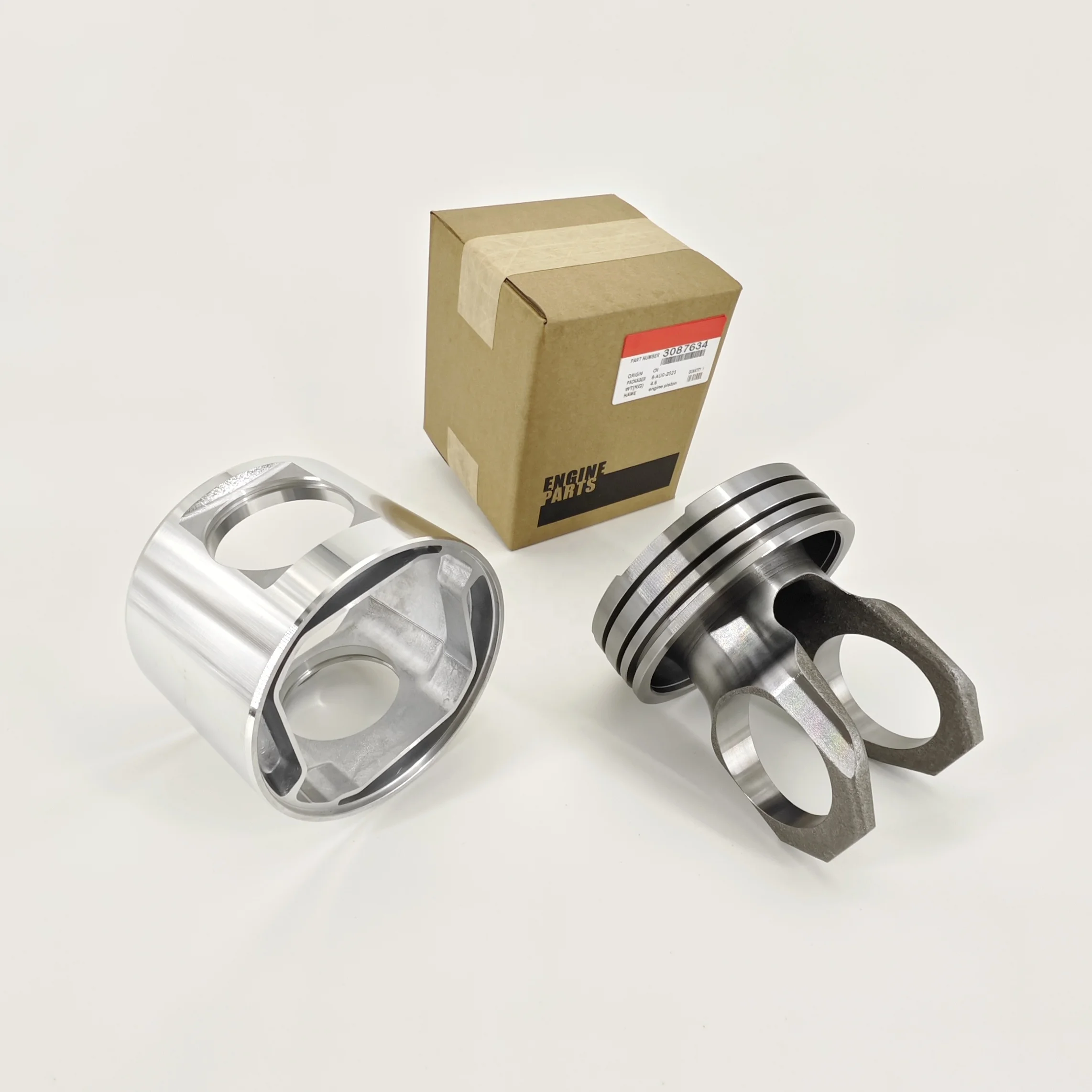 N14 NT855 Diesel Engine Parts piston kit piston 3087634 for Cummins