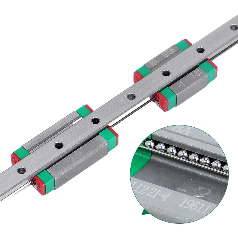 High Quality CNC Linear Guide Rail with Linear Guide Bearing HGH 15/20/25/30/35/45 Sliding Block