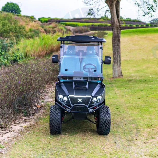 Professional Smart Chinese New Energy Luxury 2 4 6 Seater Off Road Club Hunting Golf Cart Buggy for sale