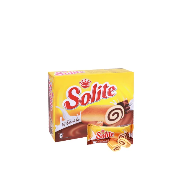 Оптовый заказ коробка для шоколадного крема Solite упаковки торта вкусная еда детей из