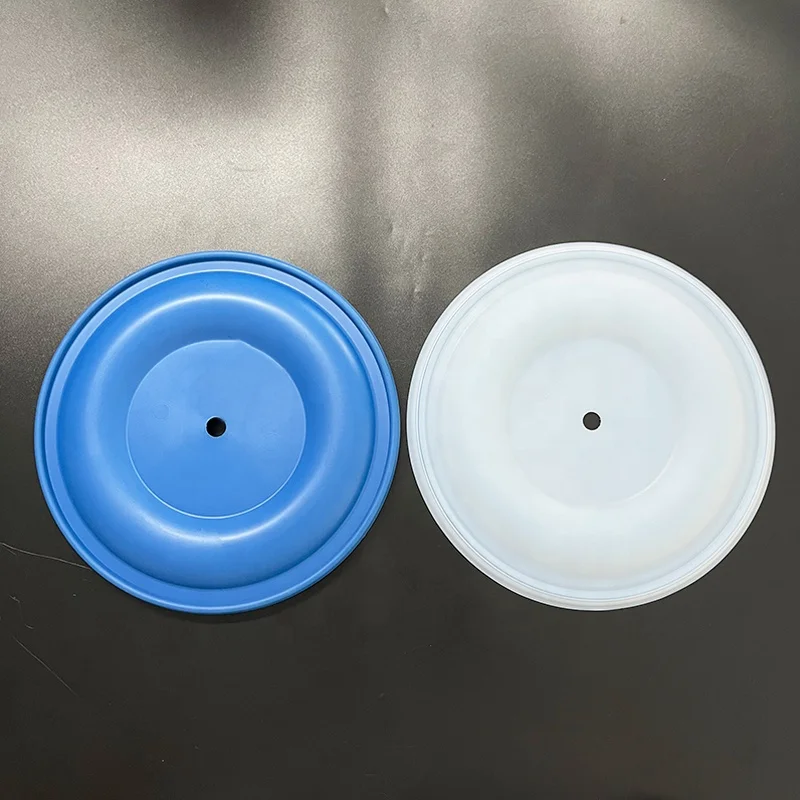 Factory Customized High Quality Regulator valve Pump Spare Parts PTFE Rubber CR White Diaphragm For aodd Pump