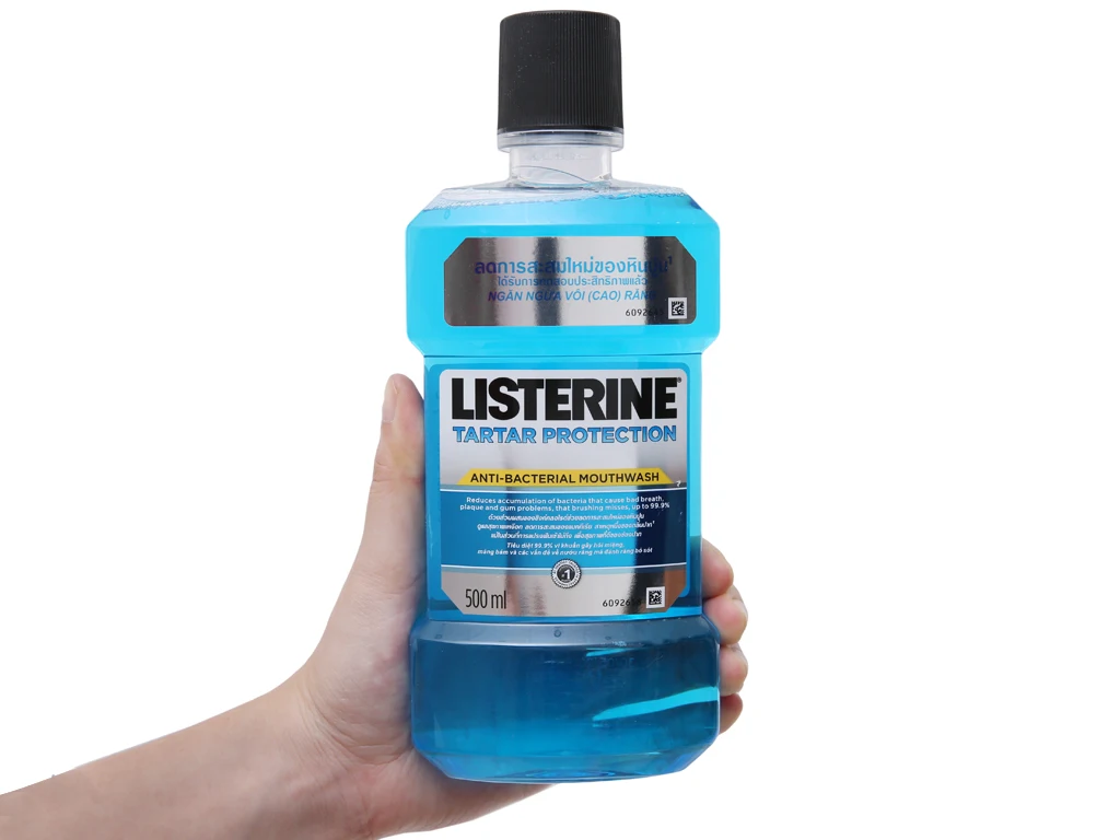 Оптовая продажа полоскание рта 2022 от Listerine 500 мл обеспечивает естественный запах 24 часа