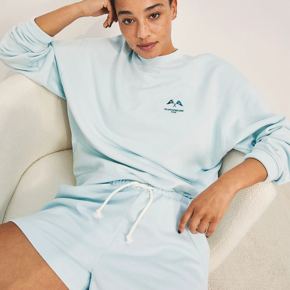 Wholesale Female Sport Gym Crop Top New Style Fitness Sport Crop Top Customized Logo Sweatshirt Women