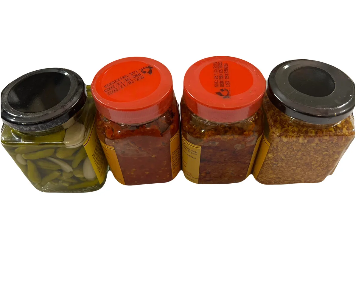 Wholesale price Best Vietnam manufacturer naturally fermented pickled green dried red chilli sauce flakes