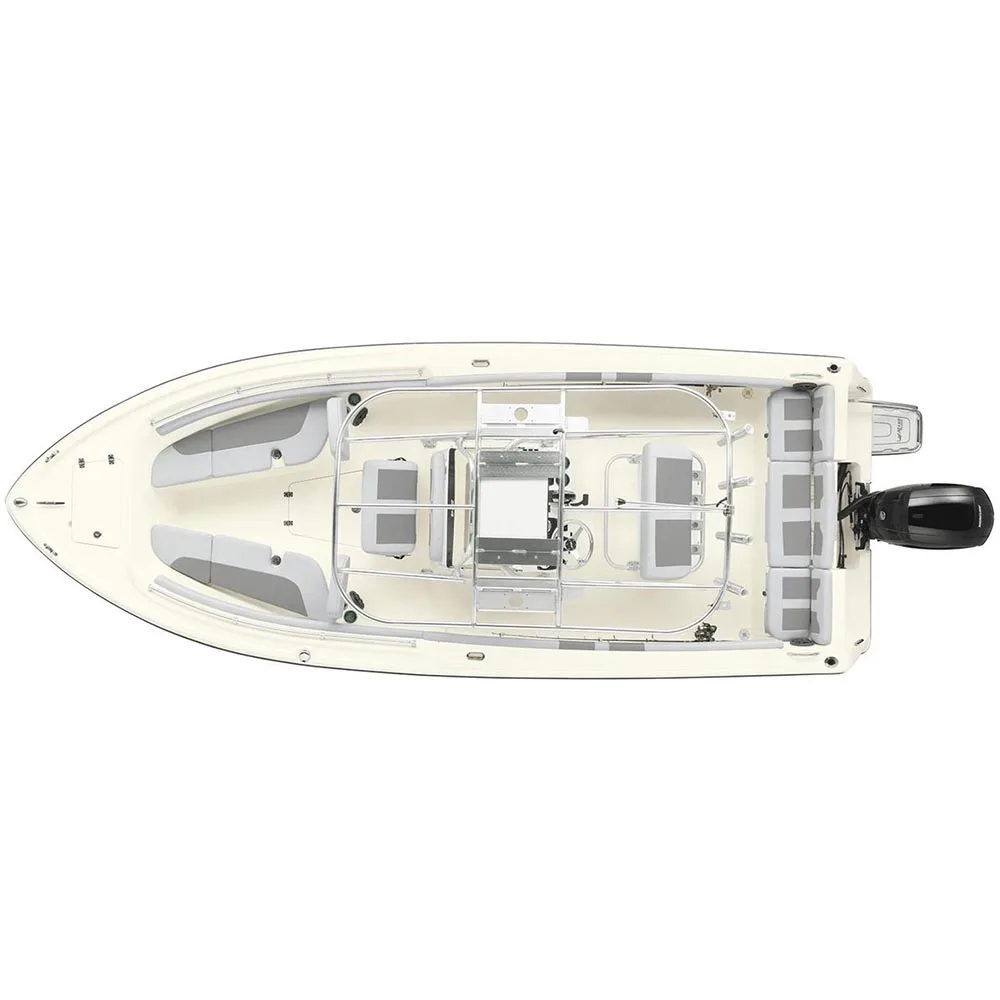 21ft CE Certified Welded Aluminum Work Boats with Center Console for Saltwater Fishing Sport Yachting Drifting Outdoor Activity