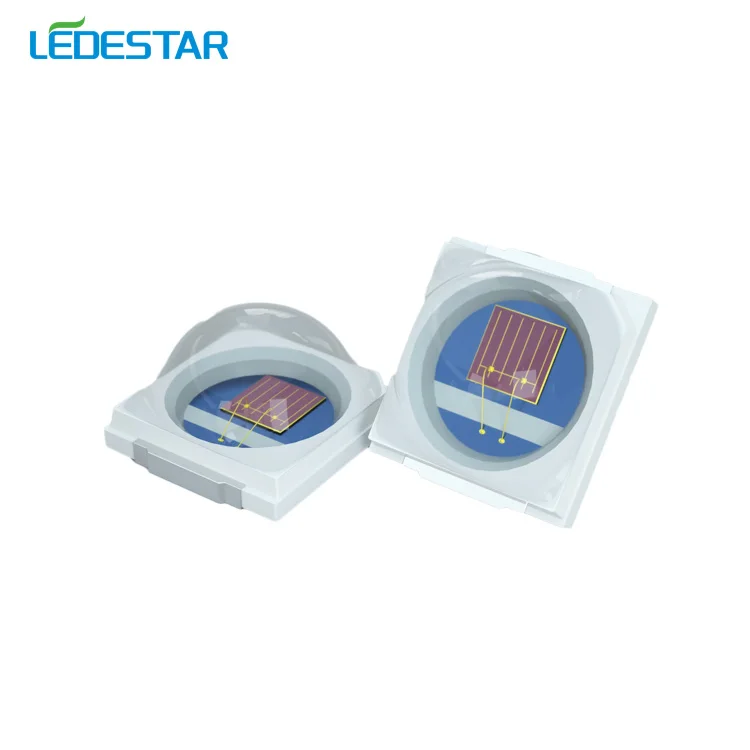 wholesale 3030 smd 660-665nm 25-30lm 3.9-4.1umol/J 1W diode with ceramic frame led red for led bar strip light