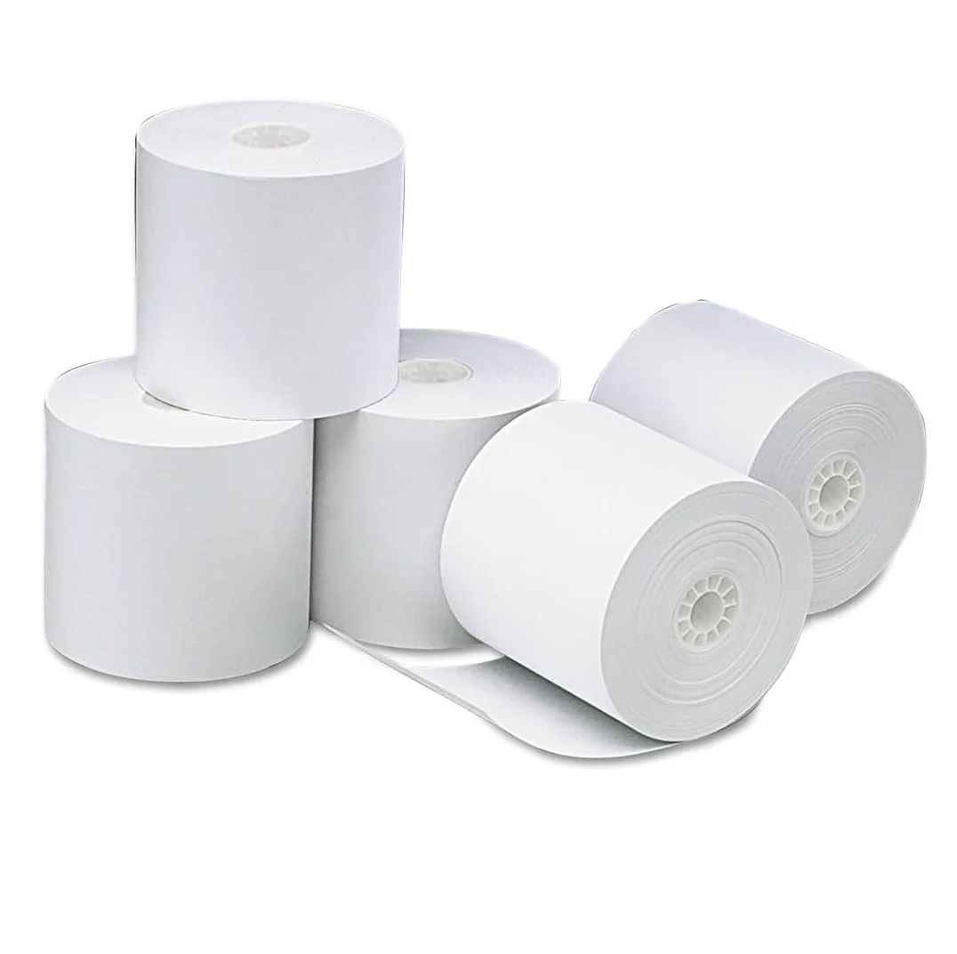Hot Selling OEM Wholesale Price Print Thermal Cash Register Paper Receipt 44mm x 76mm Thermal Paper Roll Factory Manufacturer