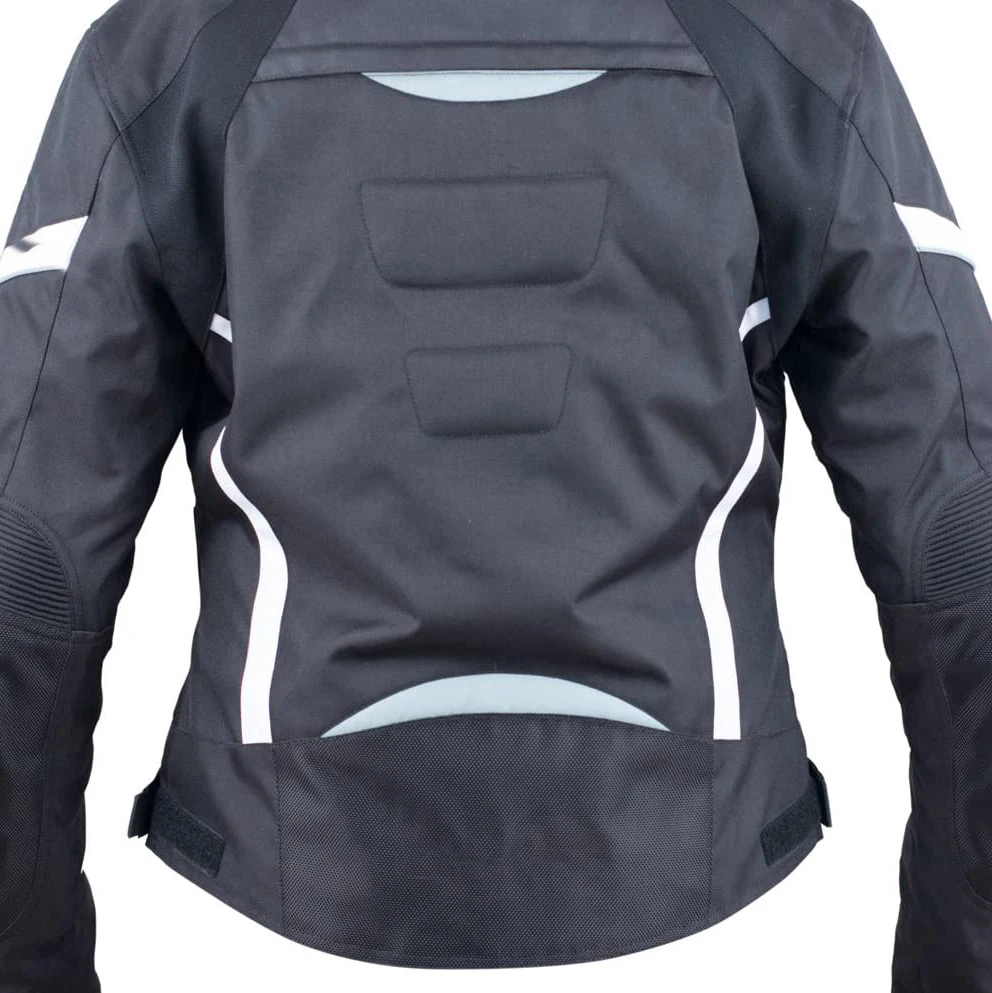 Genuine Leather Top High Quality Waterproof  & Auto Racing Wear Custom made own design men cordura jacket