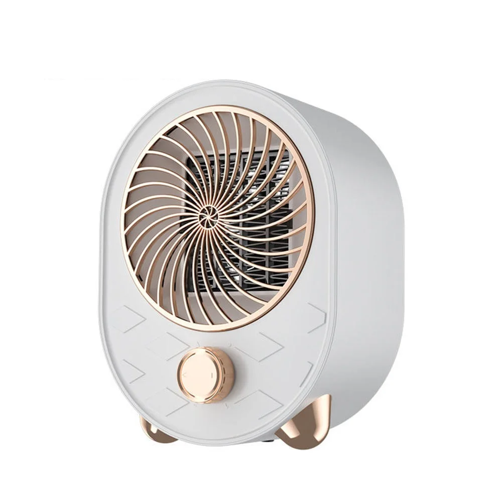 Portable PTC Ceramic Winter Desktop air Small Heater Fan Household Desk Electric Mini Fan Heater With For Office Room Home