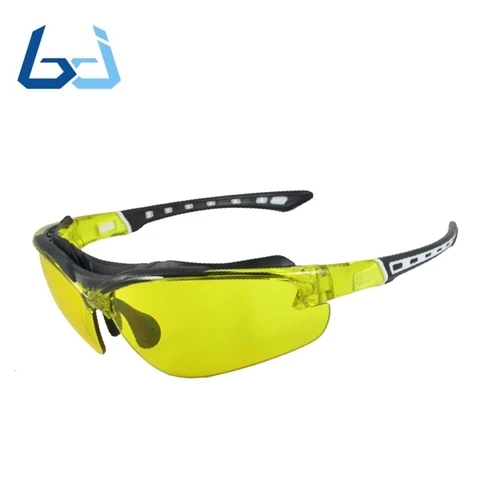 Borjye J123B спортивные очки с полуободковой оправой и желтой