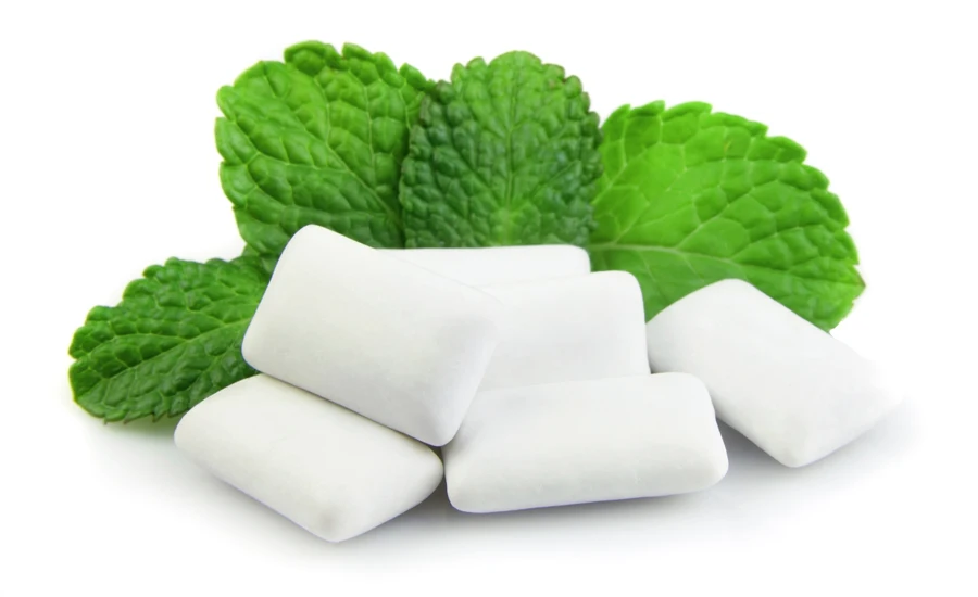 Manufacturer custom fruit flavor tablet shape private label chewing gums