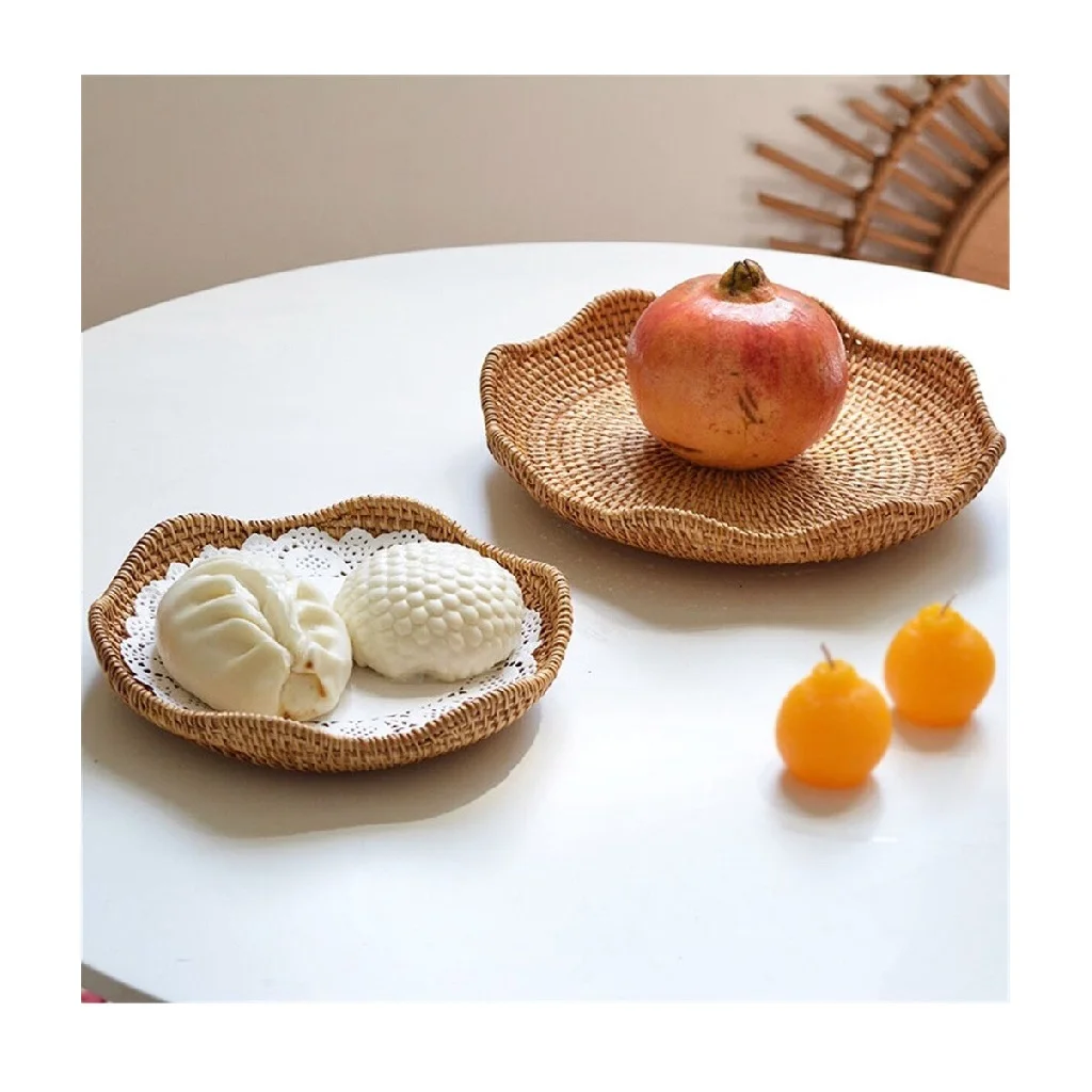 Vintage Design Natural Rattan Bowl Sustainable Type Custom Orders & Sample Available Origin From Vietnam