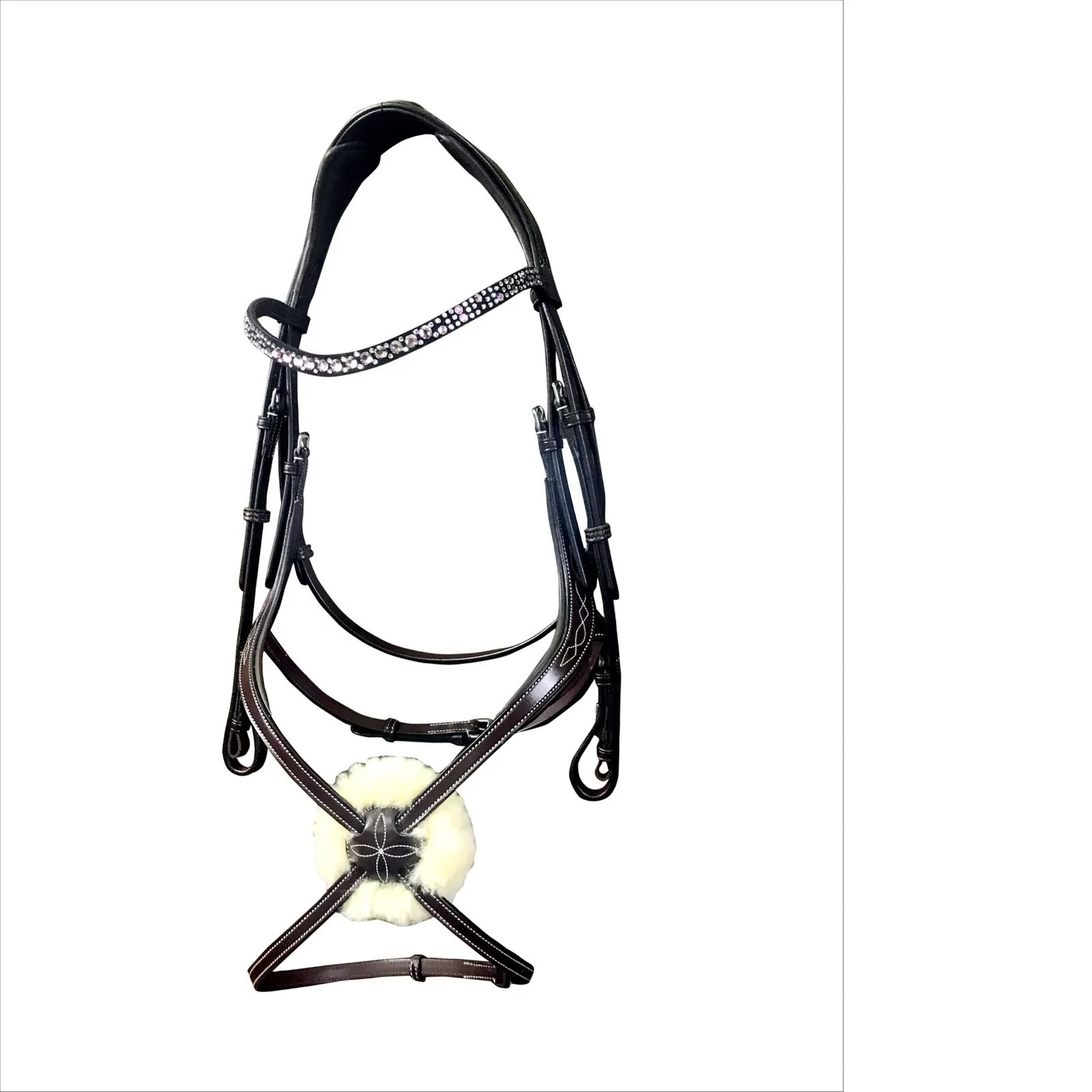 LATEST DESIGN LEATHER HORSE BRIDLE LIGHTWEIGHT PREMIUM CUSTOMIZED MATERIAL ENGLISH ORIGIN HEAVY DUTY WHOLESALE BULK MANUFACTURER