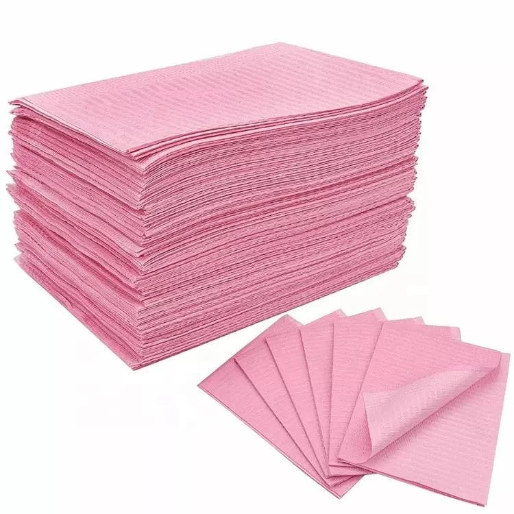 20pcs/bag Medical Tattoo Bibs Absorbent Dentist Napkins Waterproof Backing Disposable Nail Table Cover For Tattoo And Nail Art