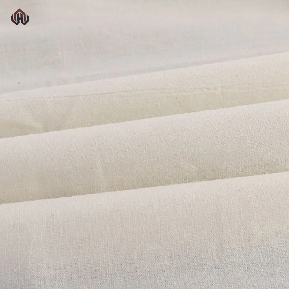 20oz Cotton Canvas Waterproof Greige Fabric Cheap Price Canvas For Shoes