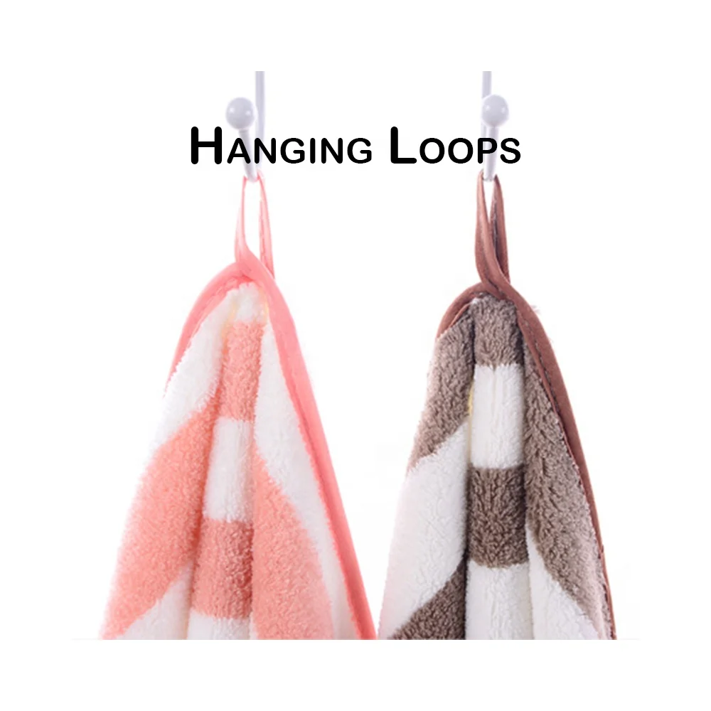 Best Value for Money Cabana Stripe Beach Towel Coral Fleece Made From Dyed Microfiber Yarns by Direct Microfiber Manufacturer