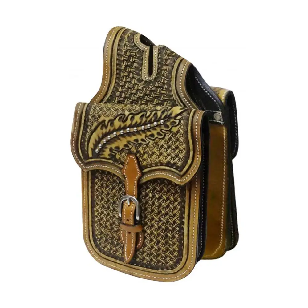 Leather Saddle Bag Genuine Leather High Premium Quality Western Saddle Bags For Sale