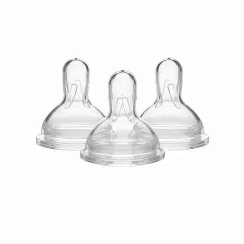 Buy the best quality Narrow Baby Bottle Silicone Nipple Medium Flow 3m+ 100% Silicone Bottle at wholesale prices in the usa