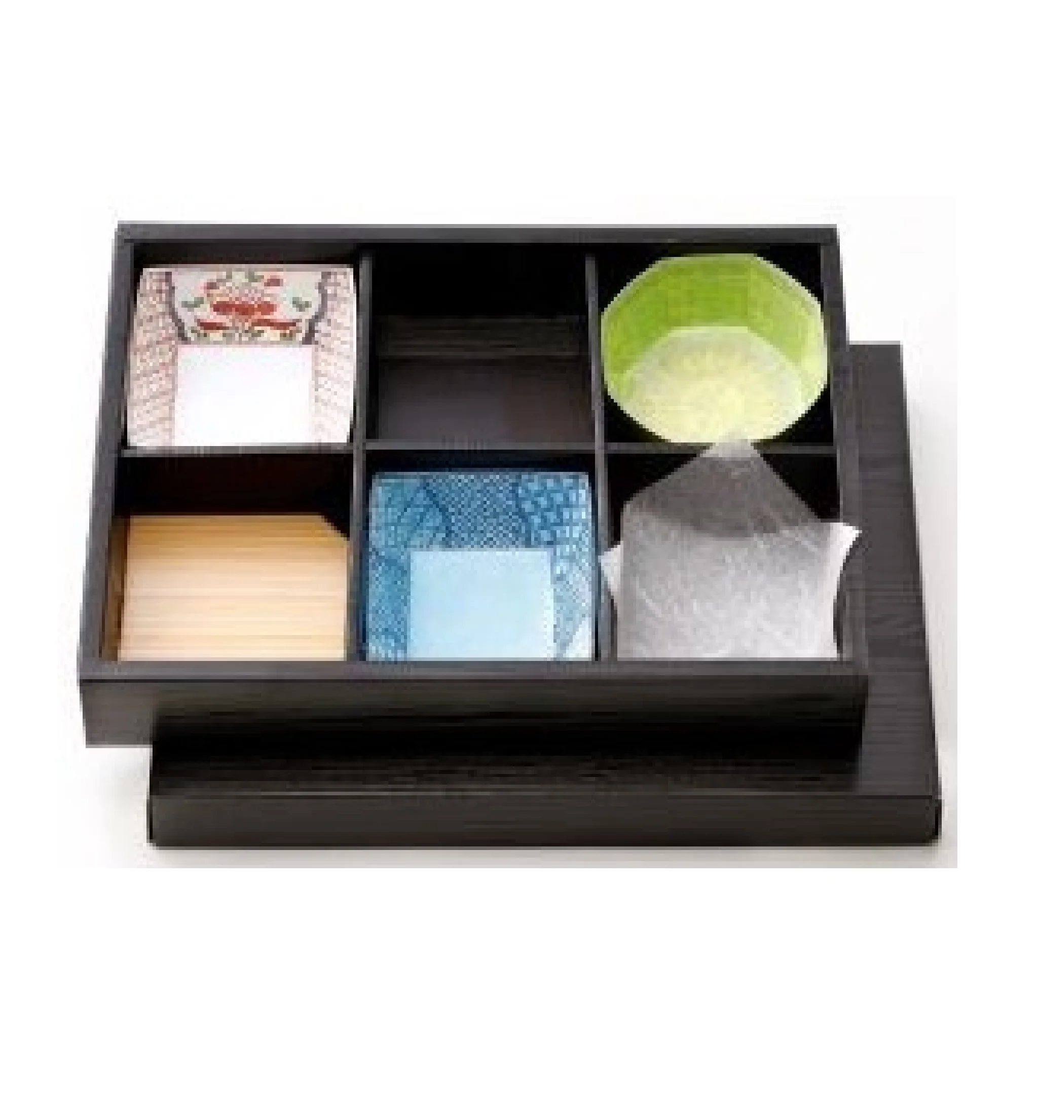 Japanese paper food packaging bento lunch box for restaurant food packaging disposable sushi box biodegradable 6 compartment