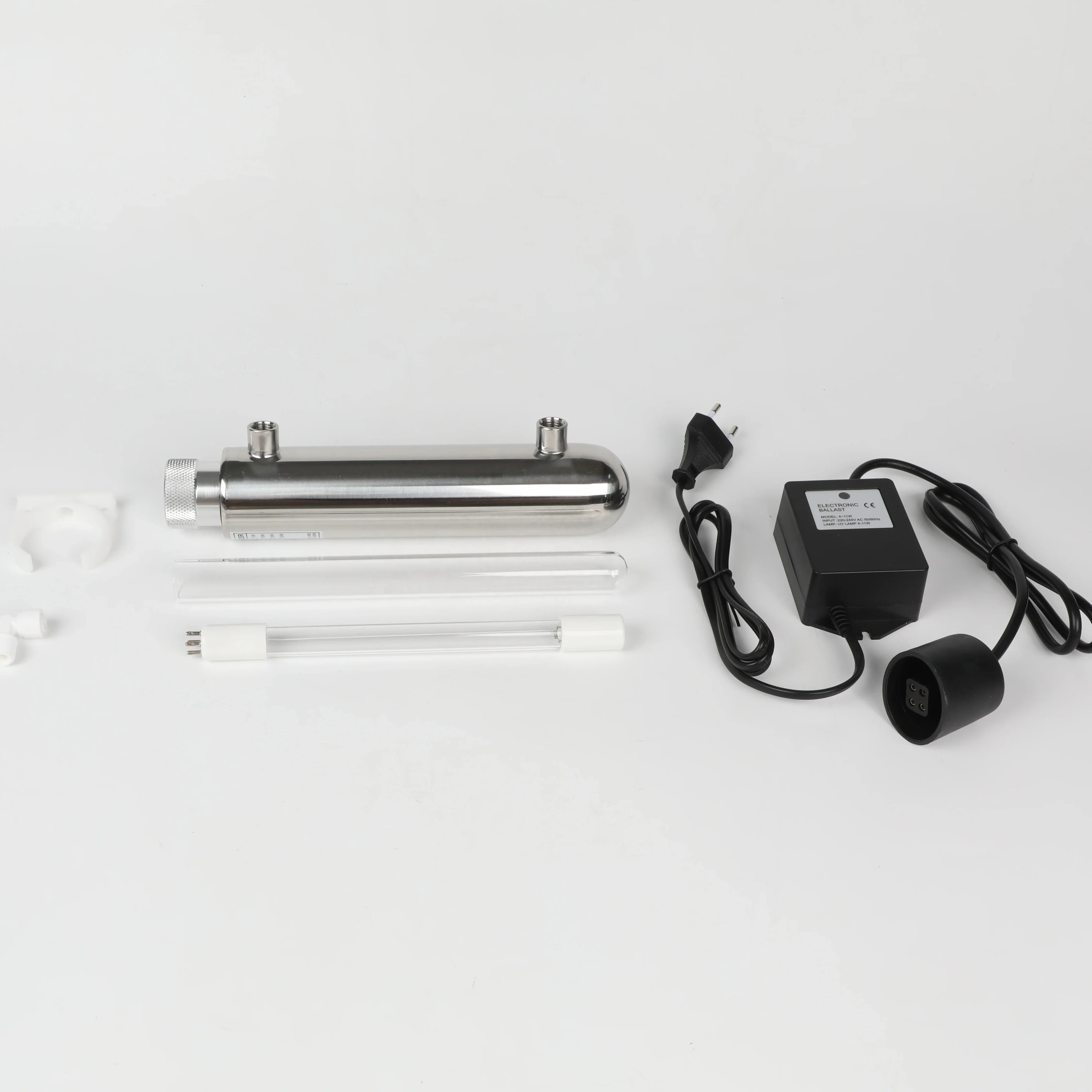 10W 25W 30W 55W UVC lamp 1GPM 2GPM 6GPM 8GPM uv water sterilizer for Whole House Water Disinfection 304SS UVc timing ballast