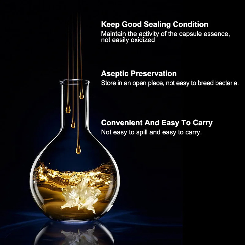 Facial Care Hydrating Skin Repairing Serum Capsule Ceramide Facial Essence Capsules For Active Skin Care Nourishing Anti Aging