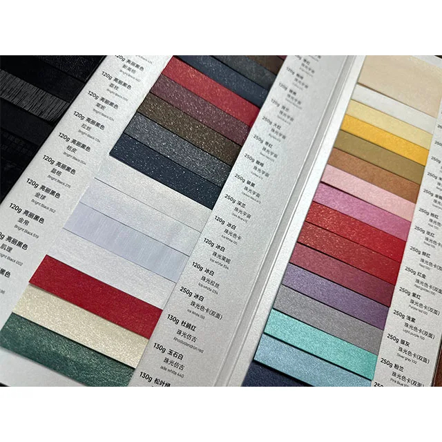 embossed paper 250g High Quality Linen Paper More than 40 Textures Embossed Paper with One or Both Sides Custom Order Accepted