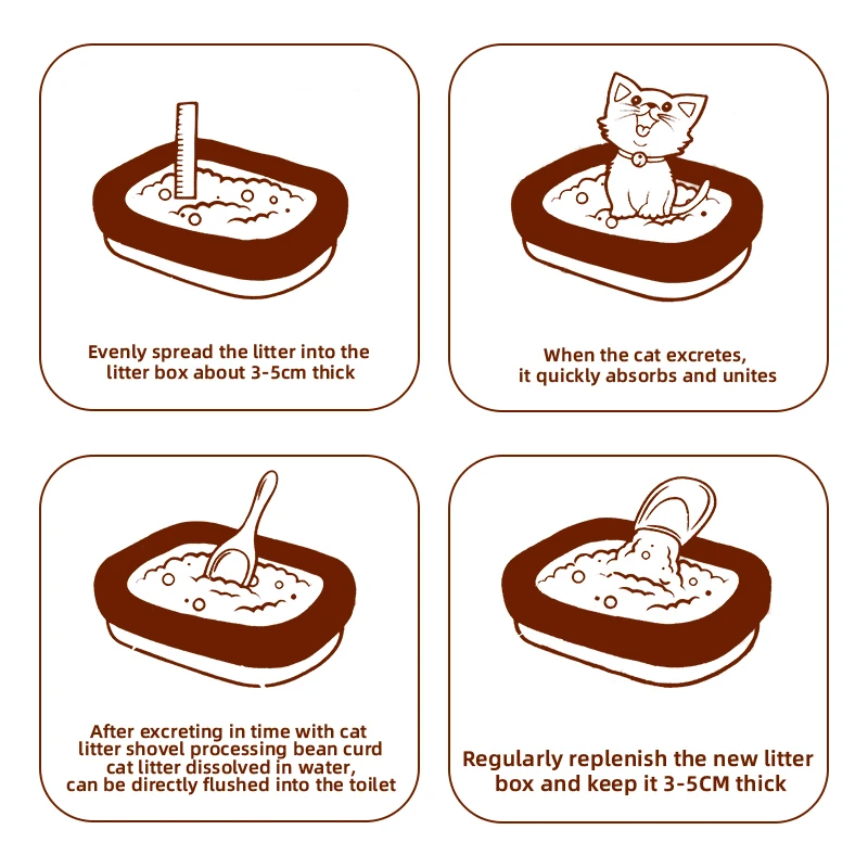 Wholesales Hot China Manufacturer Eco-friendly Tofu Cat Toilet Litter Sand With Scent For Cheap Sale Price Great Tofu Cat Sand