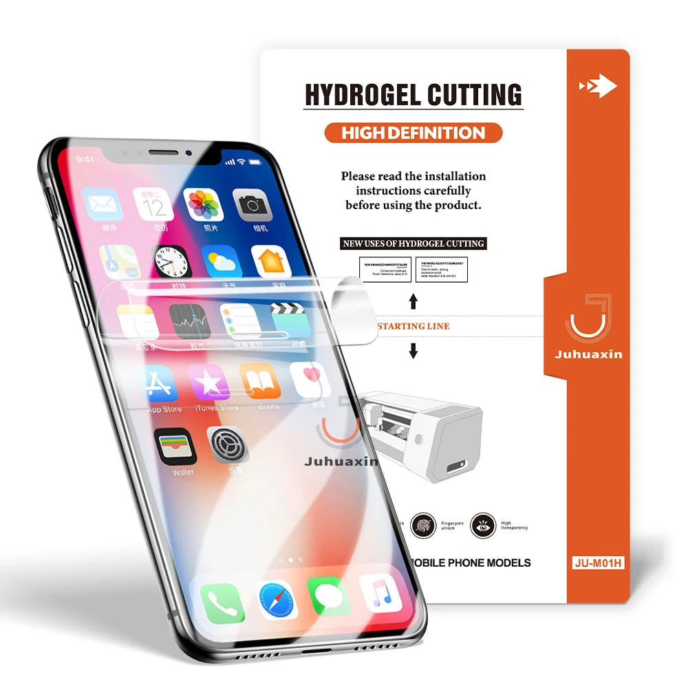Защитная пленка из ТПУ для iPhone Sam Ximi и так далее мобильного телефона универсальный размер любой Ультратонкий матовый гидрогелевый протектор экрана