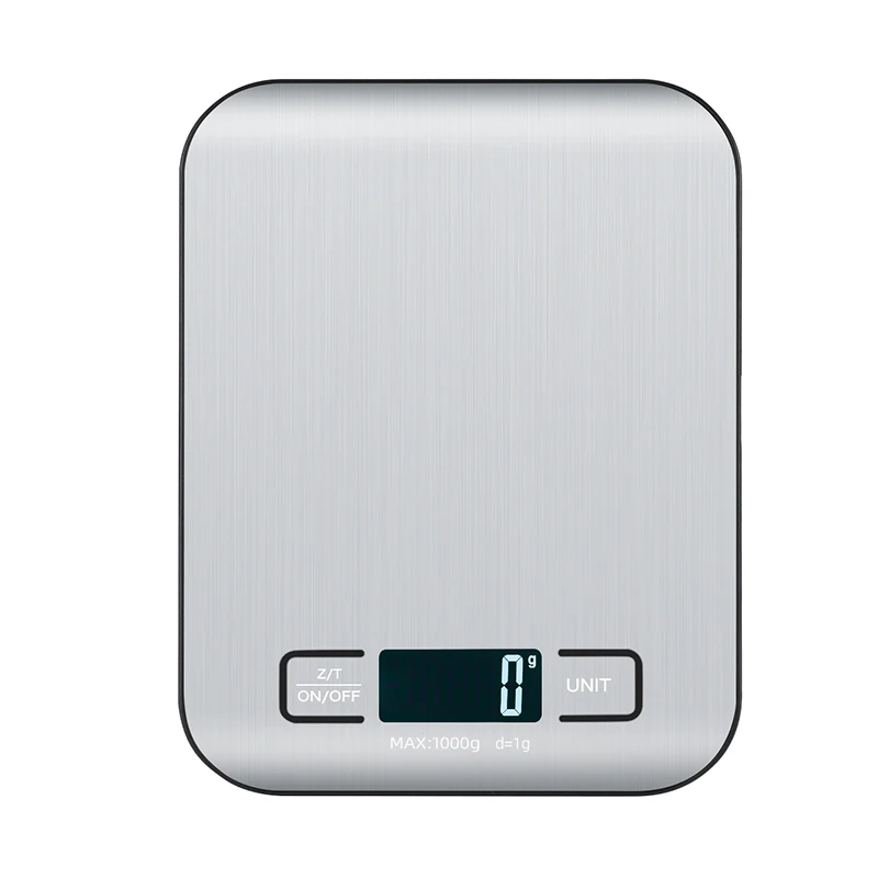 Discount LCD 5kg 10kg 1g Electronic weight food USB 5 kg stainless steel electric kitchen digital scales