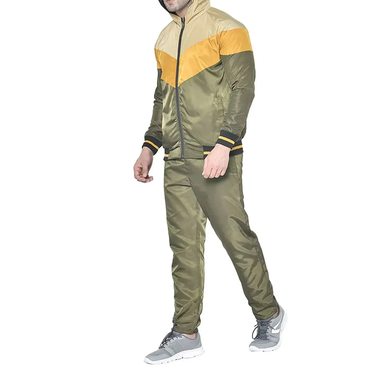 Windbreaker Warm Tracksuits For Winter Polyester And Nylon Made Tracksuits For Sale Hot Sale Lightweight Track Suit 2Pc Set