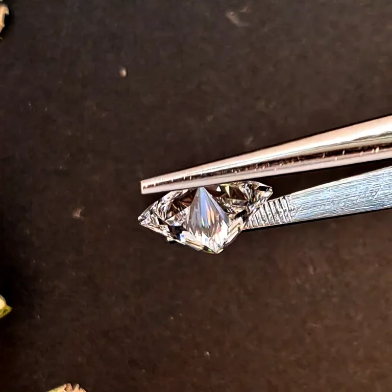 Princess 3.01ct Diamond E Color VVS2 Purity IGI Certified Lab Grown CVD 476168458