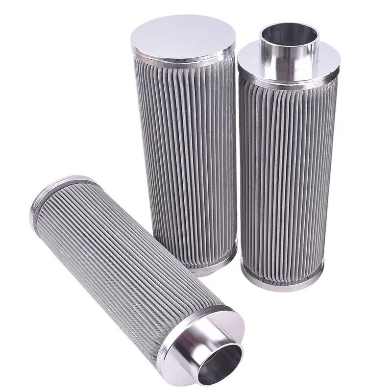 Customized Metal SS Stainless Steel Pleated Filter / Strainer - Cartridge Tube Housing - Element For Treatment Filtration