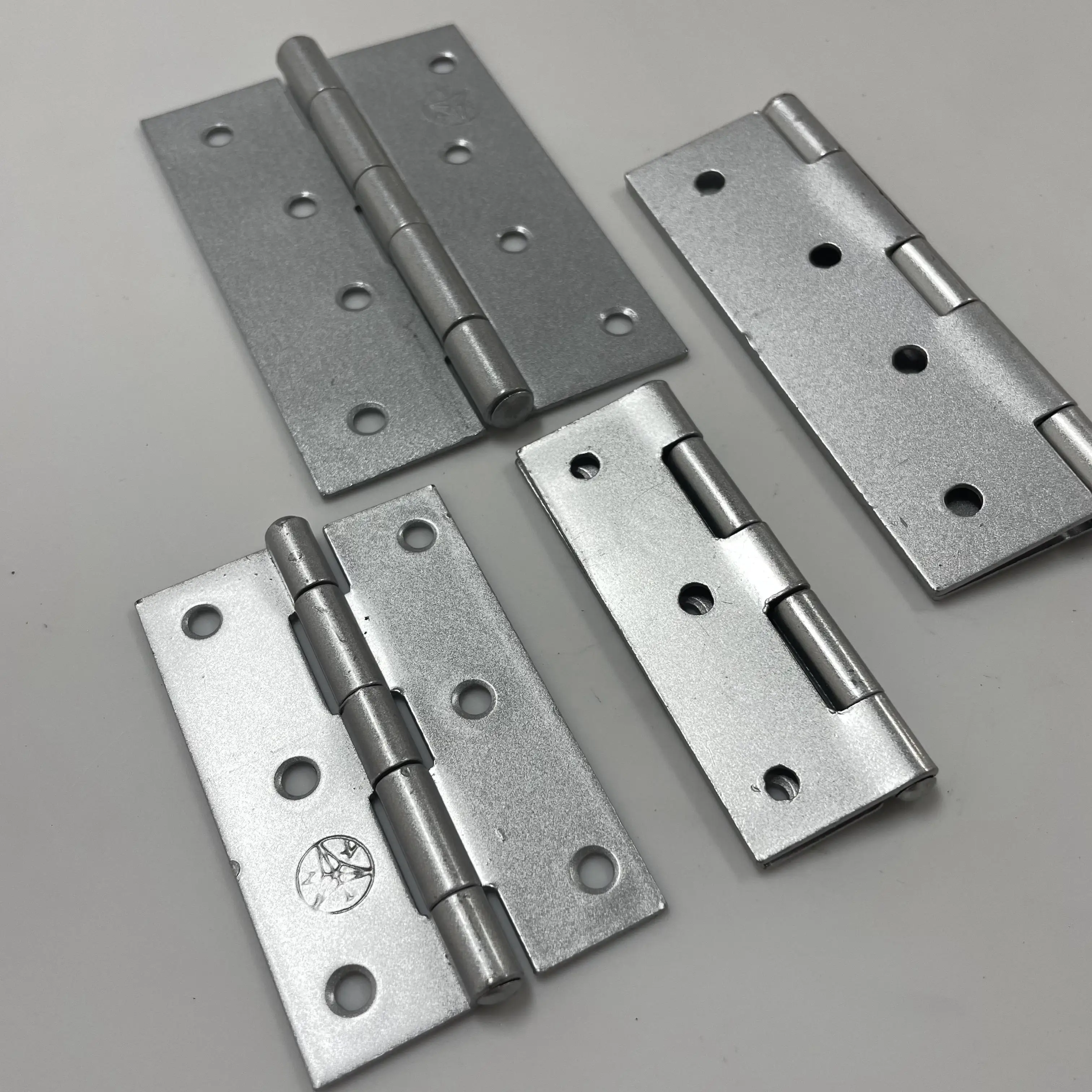 Metal accessories custom black nickle carbon steel metal hinge jewelry box cabinet golden metal hinges