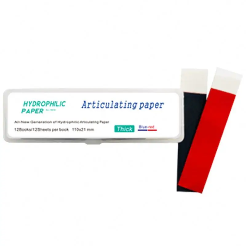 China Factory Articulating Dental Articulation Paper Blue Material Lab