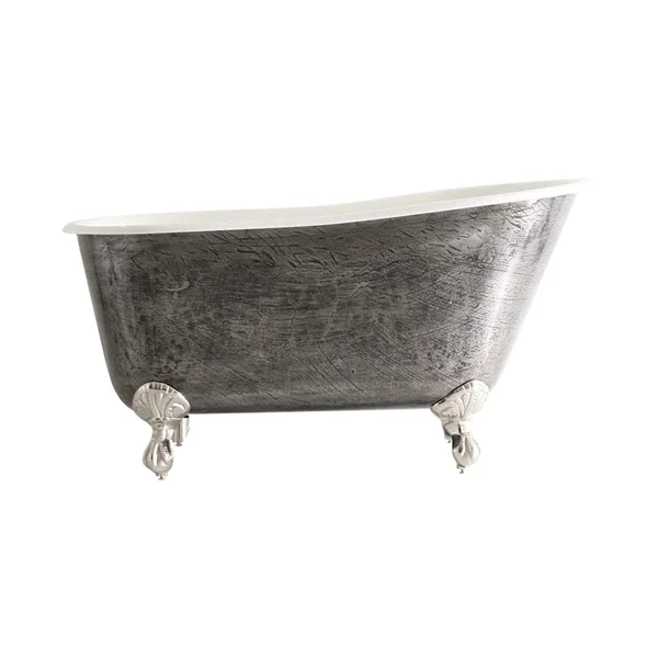 Роскошные аксессуары для ванной ручной работы специальный дизайн отдельно стоящая Ванна металлическая домашних ресторанов