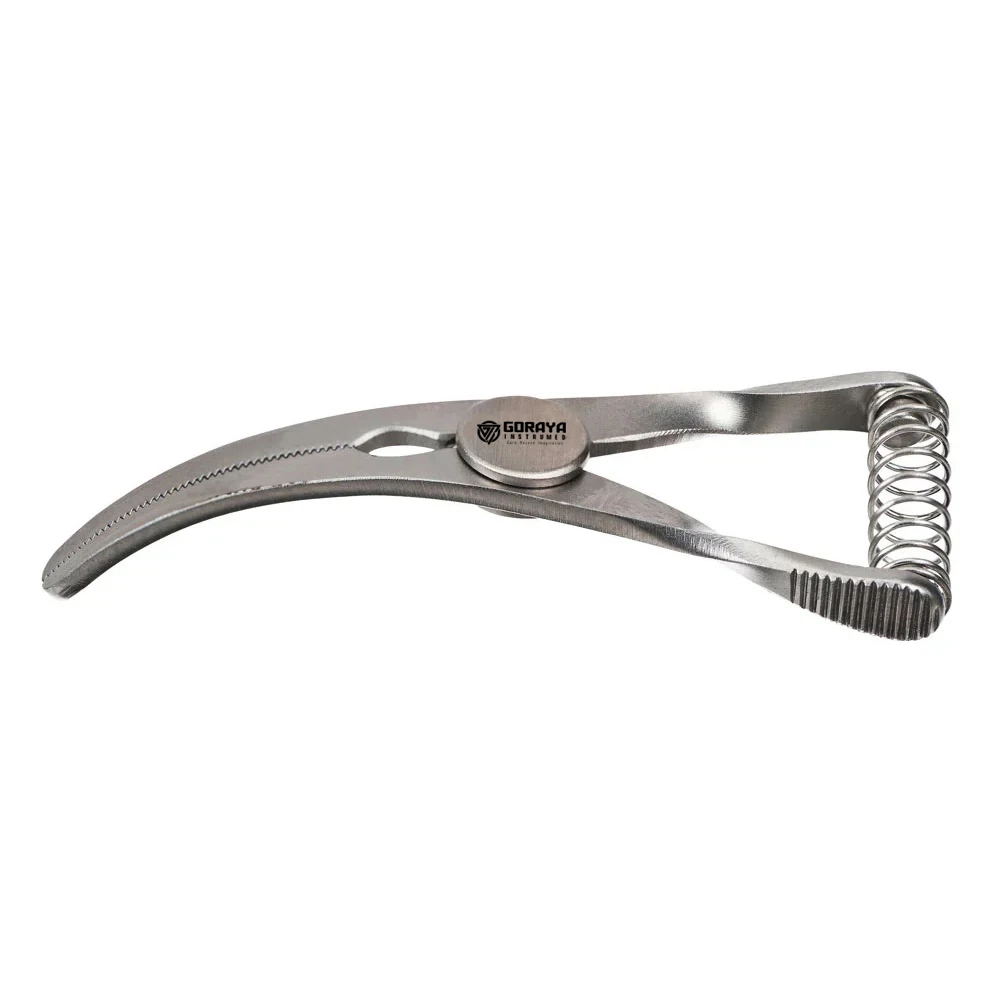 HOT SALE GORAYA GERMAN Weldon (Mini Glover) - 14mm Slightly Curved Serrated jaws, Stainless Steel, 1.25' (3.5cm) CE ISO