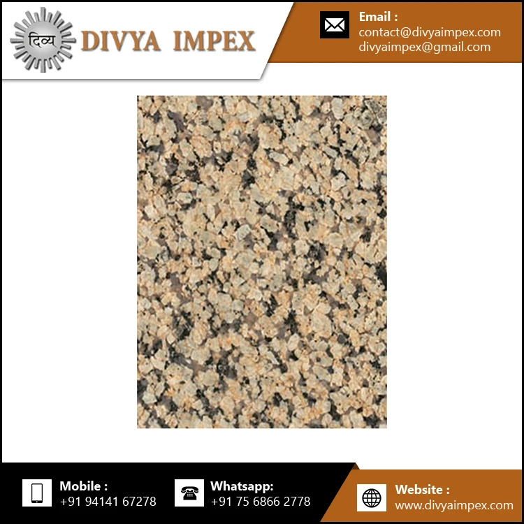 Indian Expoter Polished Cut to Size Raniwara Yellow  Granite Price Per Square Meter Bulk price