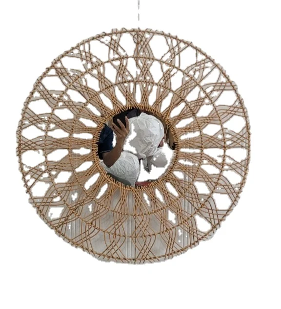 Lamp cover & shades Netting Pedant light rattan latern handmade latern decorative vintage OEM service Vietnam Manufacturer