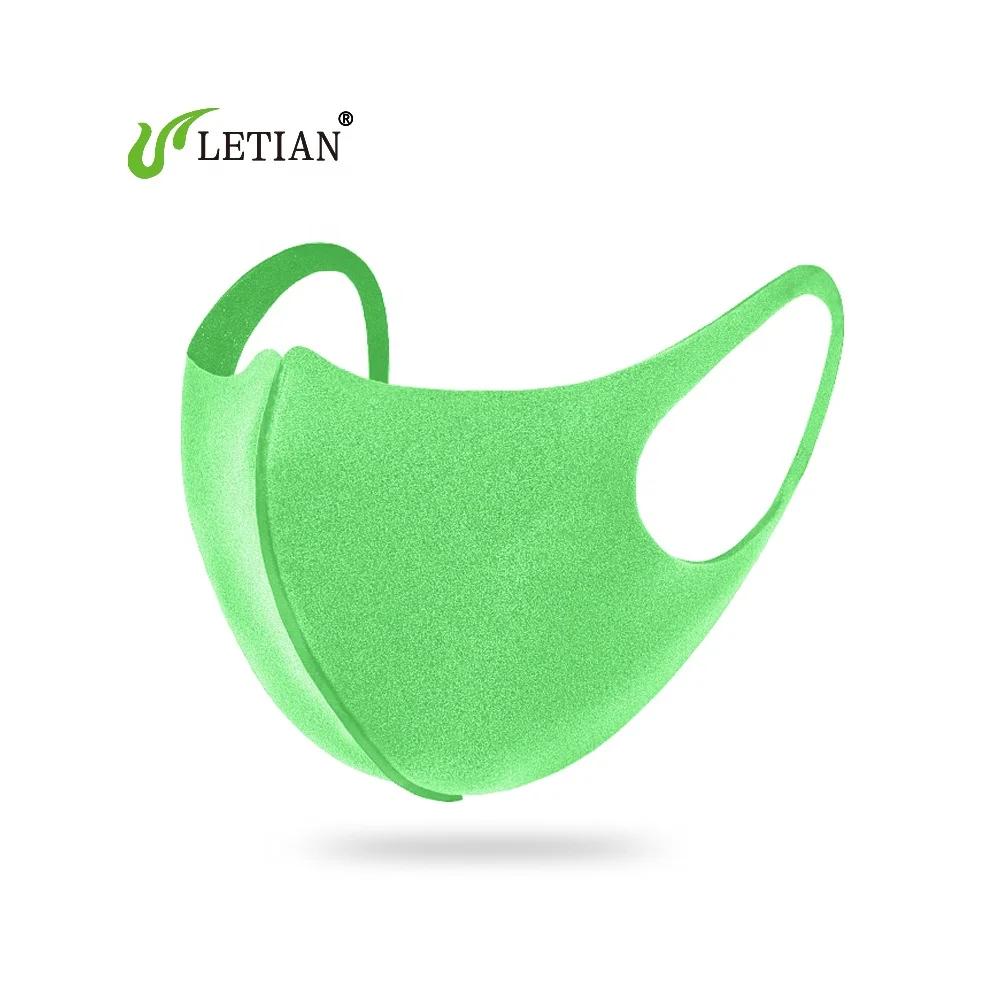 LETIAN anti-dust children color Kids Polyurethane Sponge Masks (non-medical)