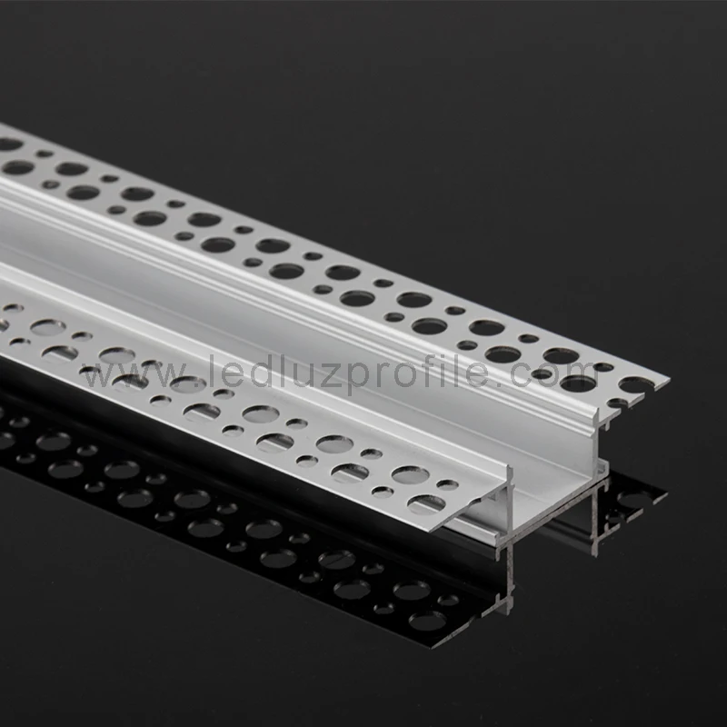 For Led Light Extrusion Housing Channel With PC PMMA Cover Endcaps Clip Led Strip Aluminum Profile