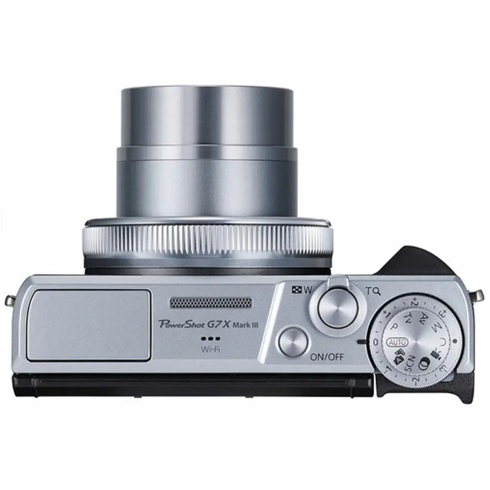 C.anon P.owerShot G7 X Mark III 20.2MP 4K Digital Camera 4.2x Optical Zoom Silver