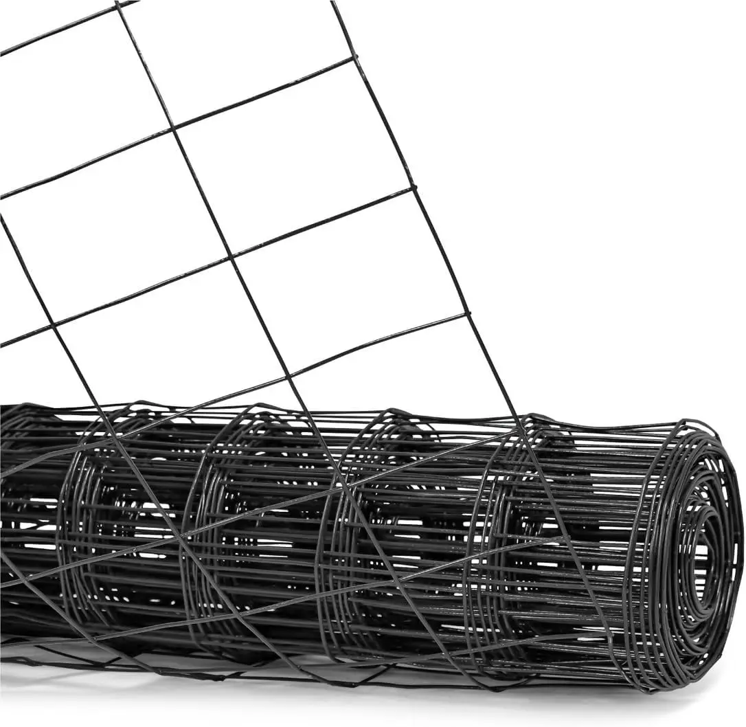 PVC Coated Welded Wire Fence for Yard Vegetable Plant Protection Poultry Netting