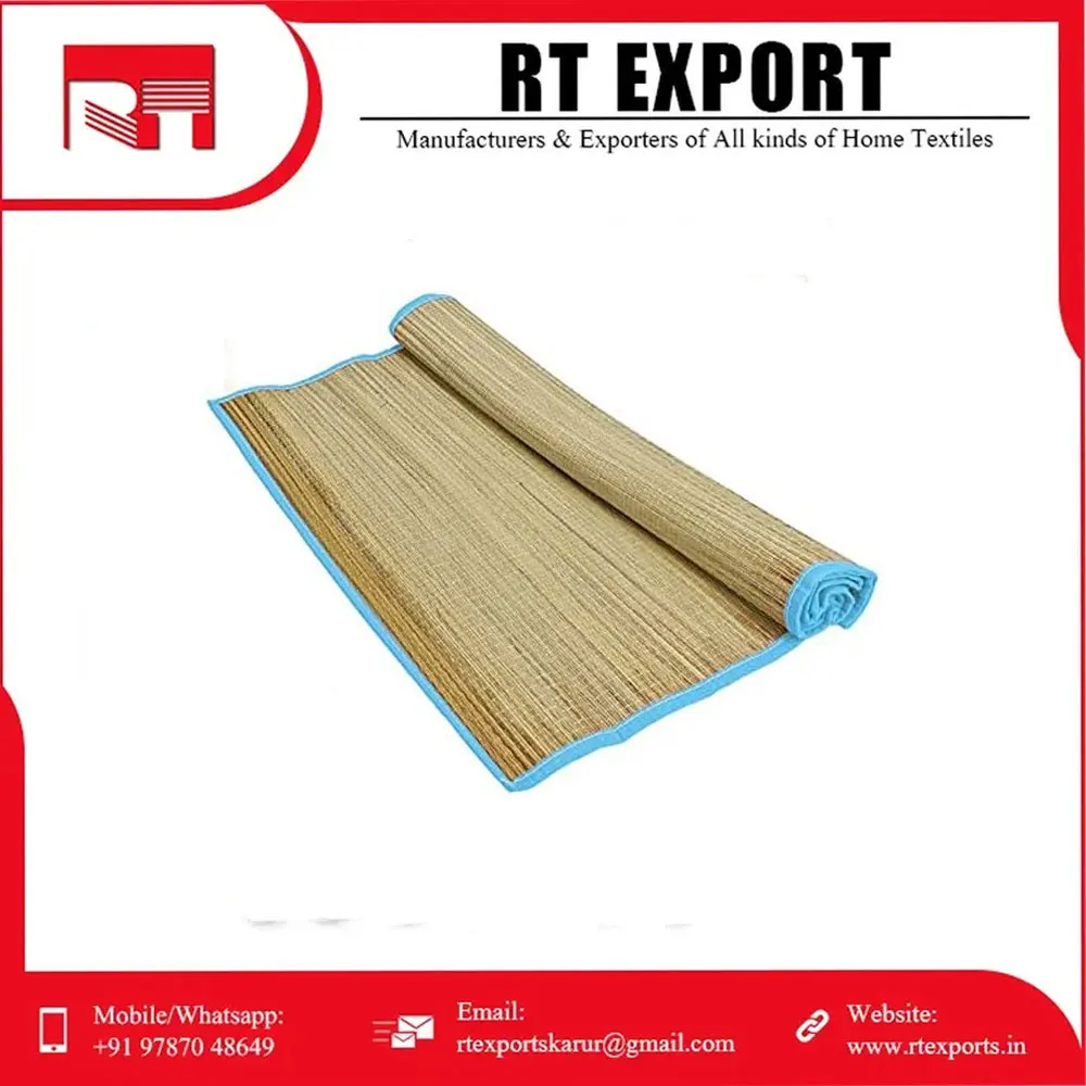 Best Quality Customized Design Camping Outdoor Sublimation Large Straw Mat at Wholesale Price