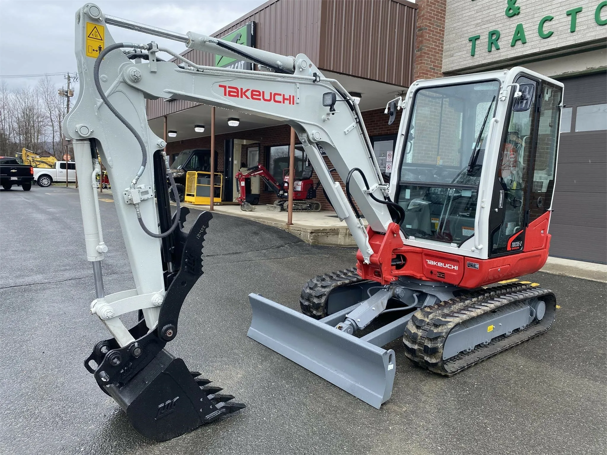 2021 Takeuchi TB235-2 Mini Excavator