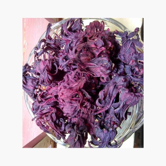 Top product Dried Hibiscus Flower Hibiscus Natural Pure Popular Dark Red Dried Roselle Hibiscus Flower Herbal Tea