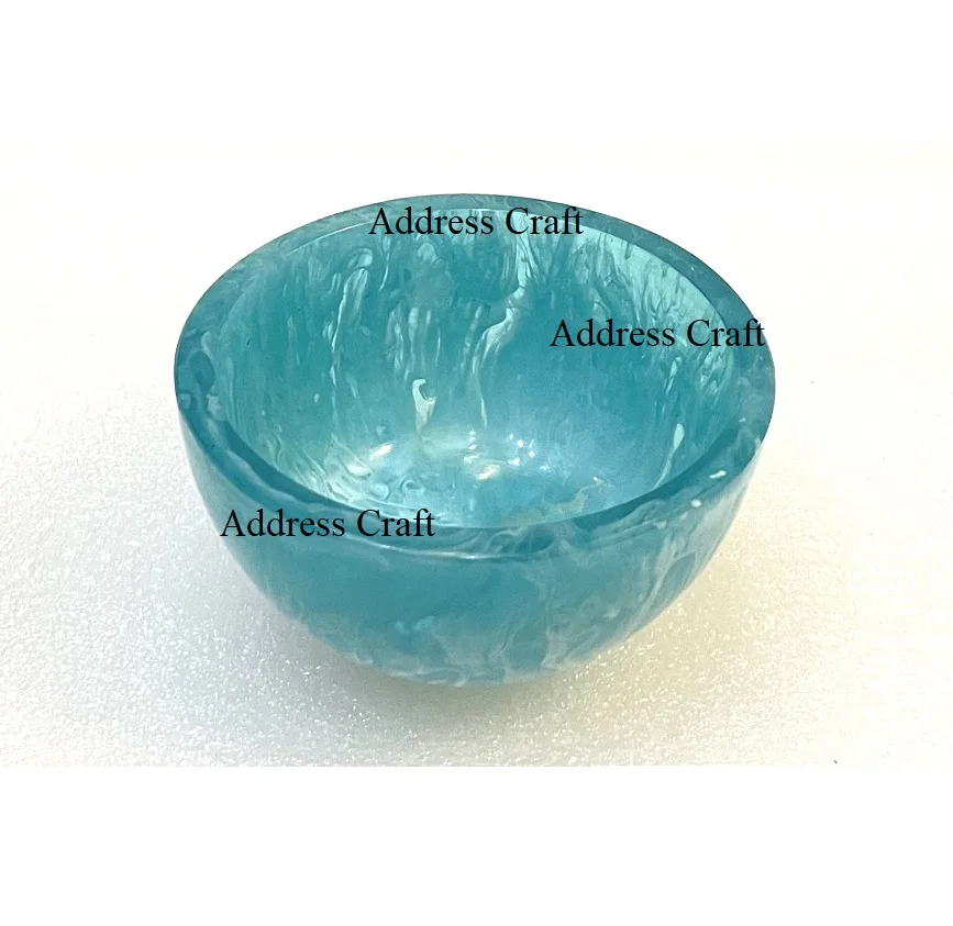 Affordable Price Candy Snacks Bowl Resin Fruit Bowl  Quality Made Resin Handmade Salad Bowl European Style Resin Serving Dishes