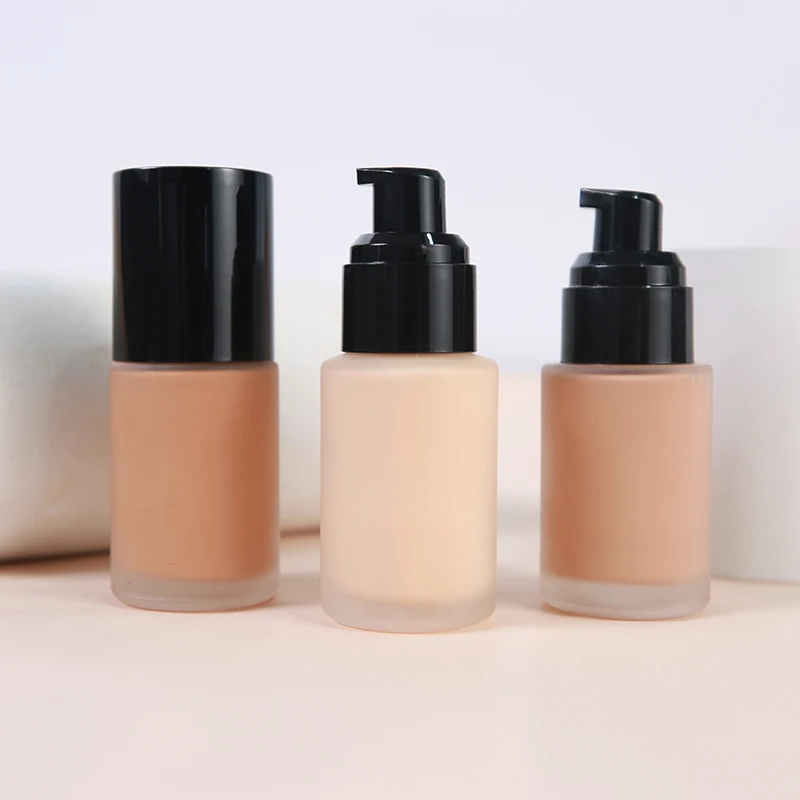 Custom Private Label Double Wear Cosmetics Dark skin Organic Vegan Matte New Cream Foundation