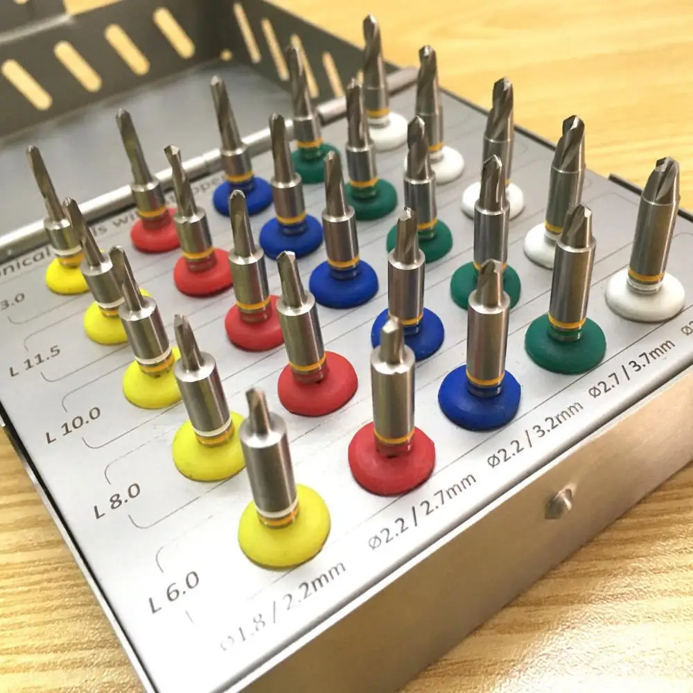 50 Pieces Universal Dental Implant Kit Bone Expander Compression Conical Drills Torque Wrench CE Approved SALE