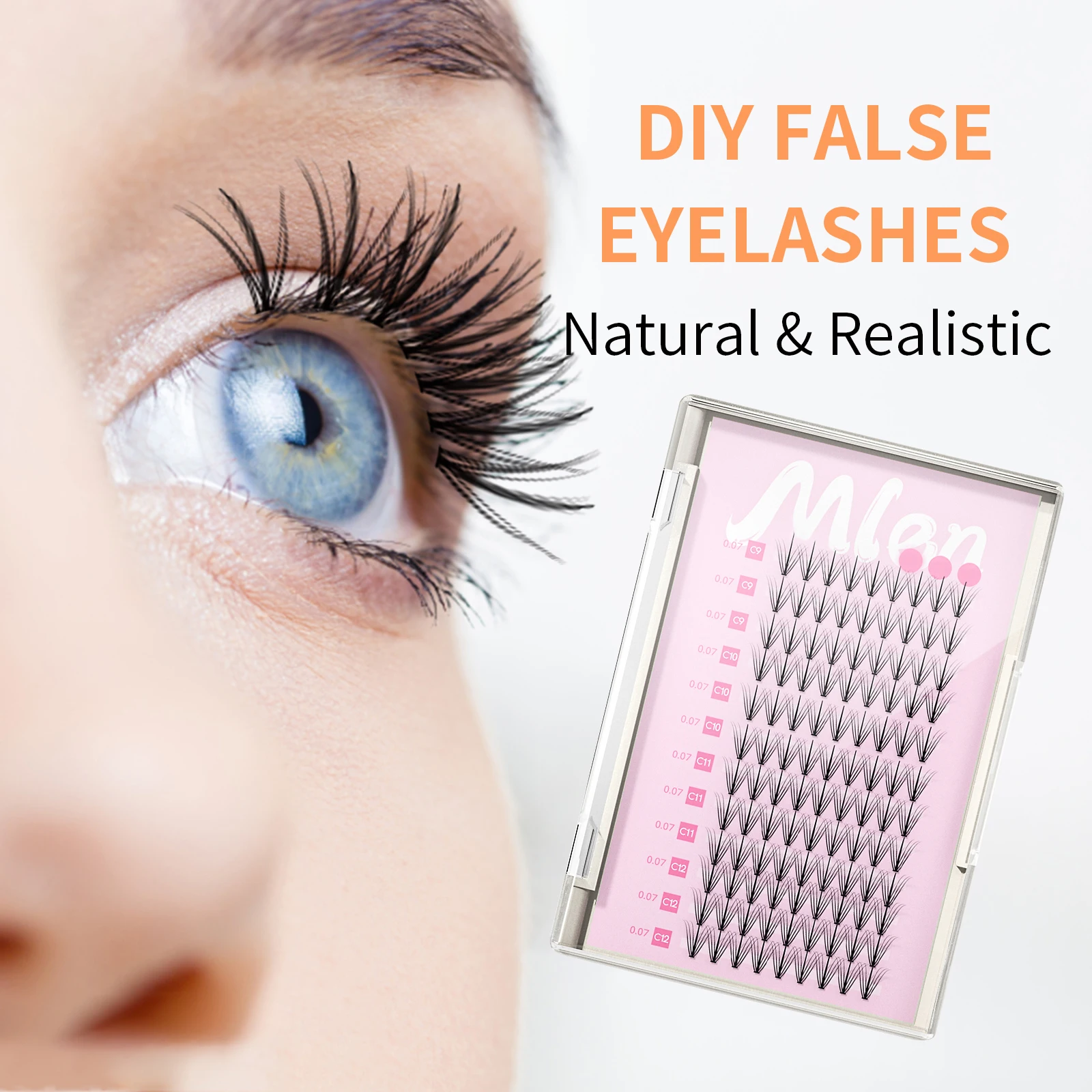Individual Volume Eyelash Extensions False Eyelashes Artificial Lashes For Makeup Handmade Natural Classic Lash Extens