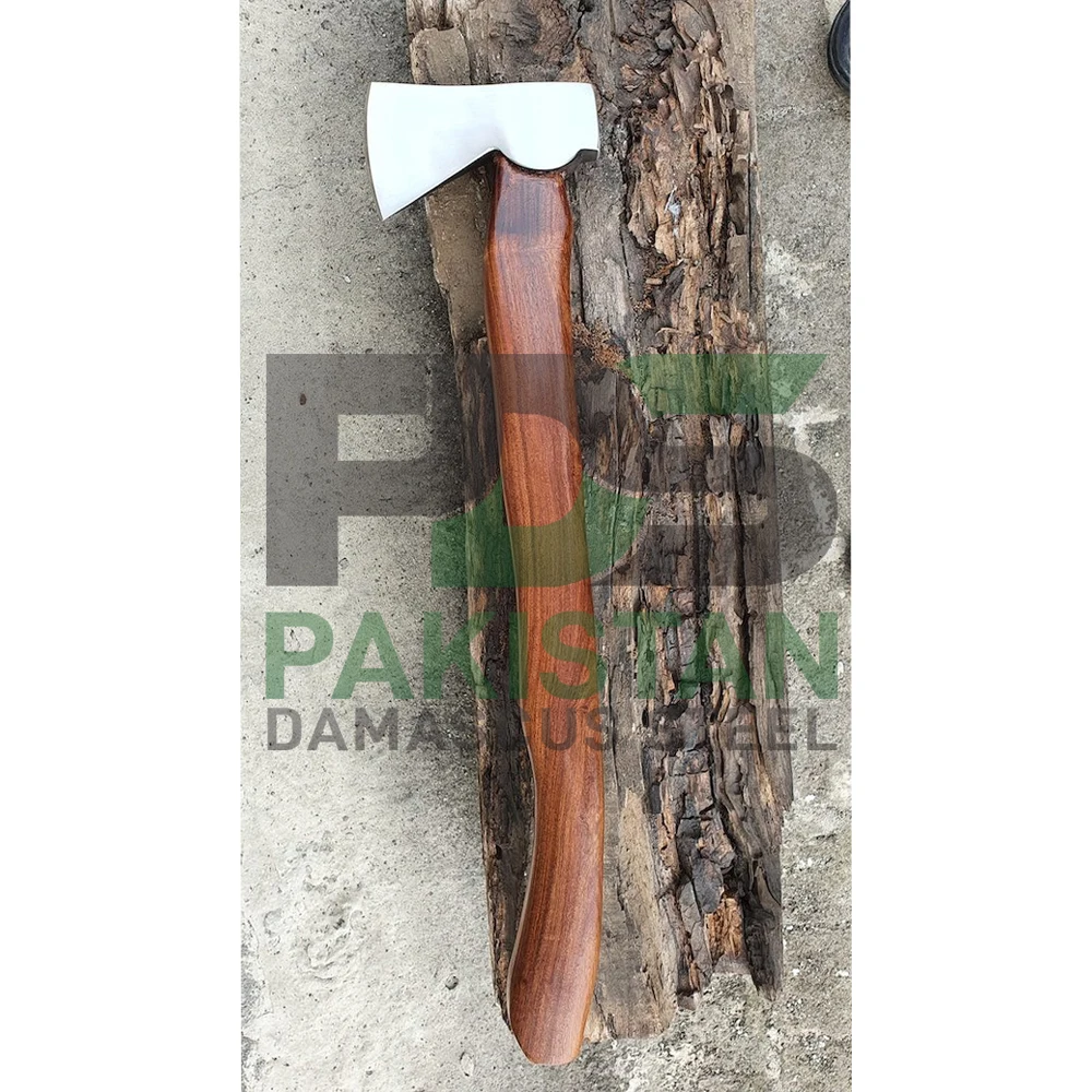 Тактический Ручной топор с деревянной ручкой для выживания на природе из нержавеющей стали высокой